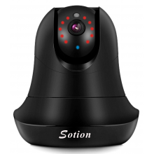 SOTION Super HD 1080P Internet WiFi Wireless Network IP Security Surveillance Video Camera System, Baby and Pet Monitor with Pan and Tilt, Two Way Audio & Night Vision